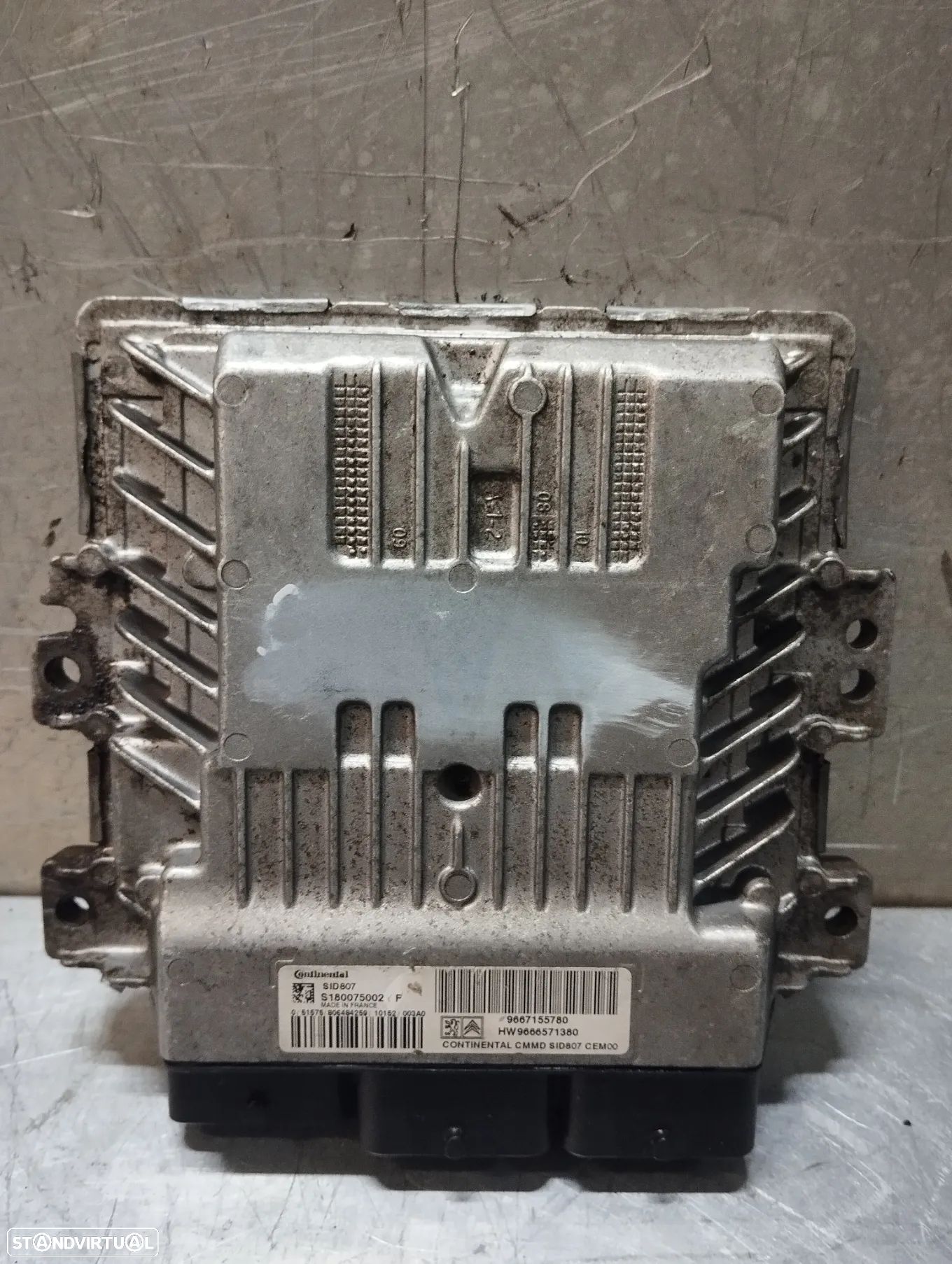 CENTRALINA DO MOTOR CITOREN C4 / PICASSO / PEUGEOT 308 / 508 / 3008 / 5008 1.6HDI REF. S180075002 9667155780 9666571380 - 1