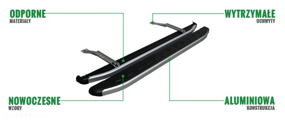 Stopnie boczne orurowanie Mercedes ML W163 W164 W166 Vito W639 W447 - 6