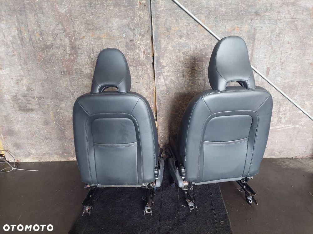 FOTELE KOMPLET LEWY PRAWY KANAPA TYŁ + BOCZKI VOLVO V70 III LIFT SKÓRA - 4