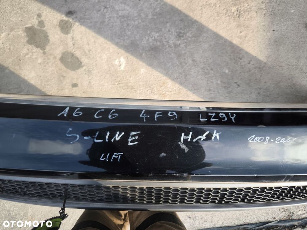 ZDERZAK TYŁ AUDI A6 C6 LIFT LZ9Y S LINE HAK AVANT / KOMBI 2008-2012 ! - 16