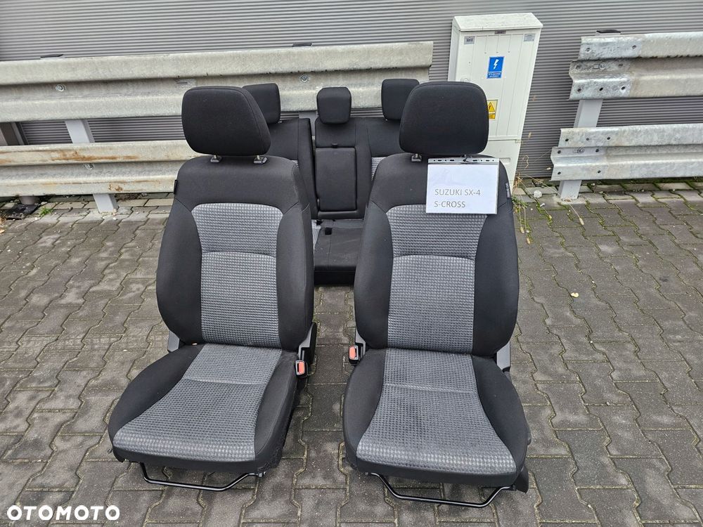 suzuki sx-4 s-cross 21- fotele kanapa komplet przód tył - 1