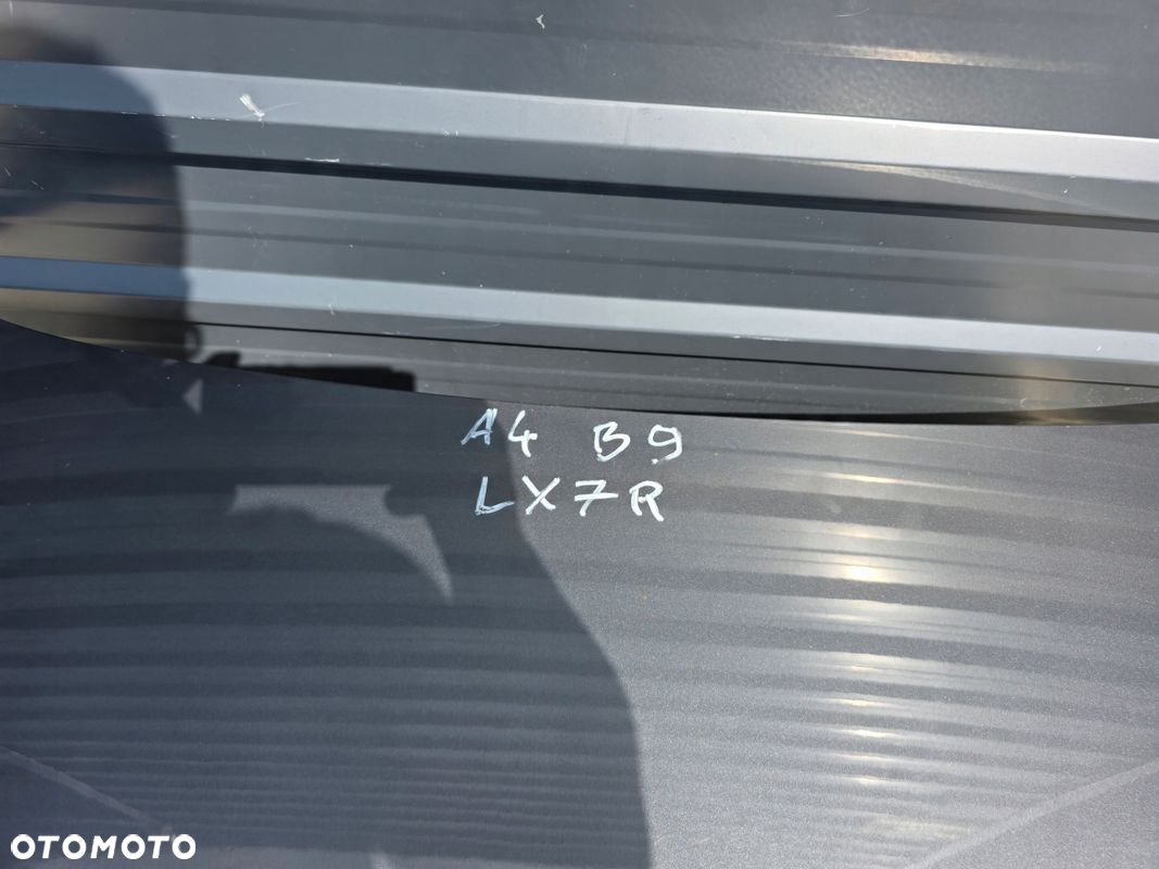 KLAPA TYLNA TYŁ Z LOTKĄ AUDI A4 B9 SEDAN 2016-2019 LX7R ! - 9