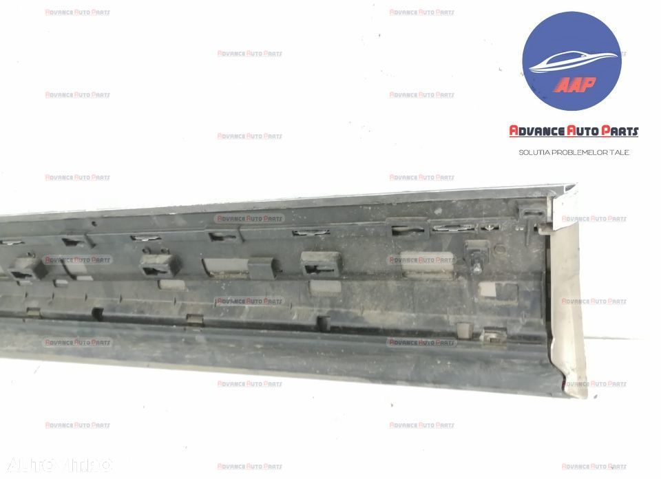 Ornament prag usa dreapta fata original Volkswagen VW Touareg generati - 5