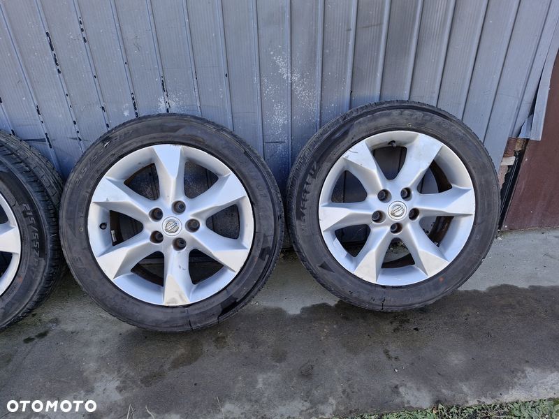 NISSAN QASHQAI 2 II J11 FELGI ALUMINIOWE ALUFELGI 17 7J 5x114.3 ET47 SP39 BA61A - 2