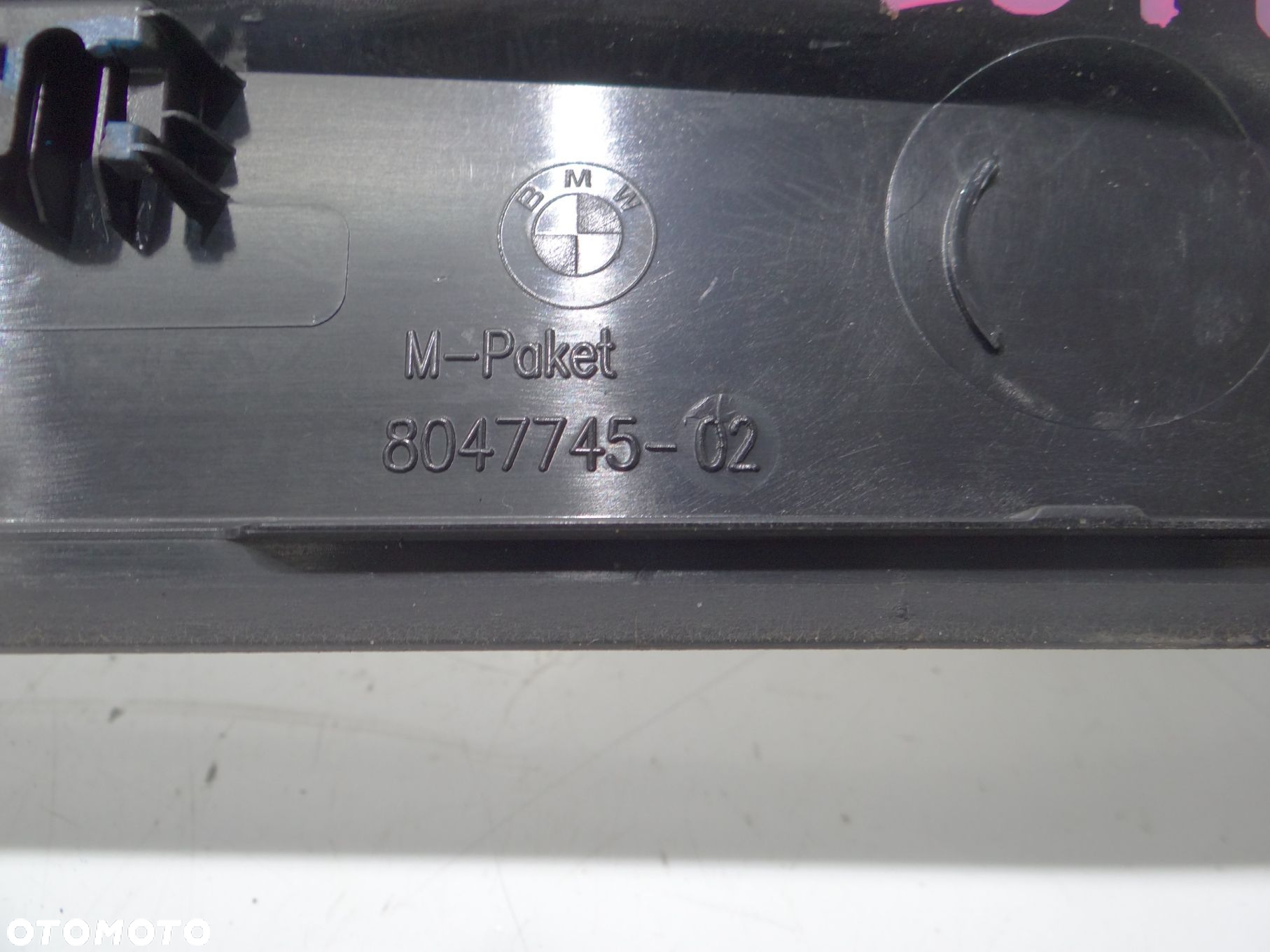 LISTWY PROGOWE BMW X1 E84 M PAKIET OE 8047745 KOMPLET - 13