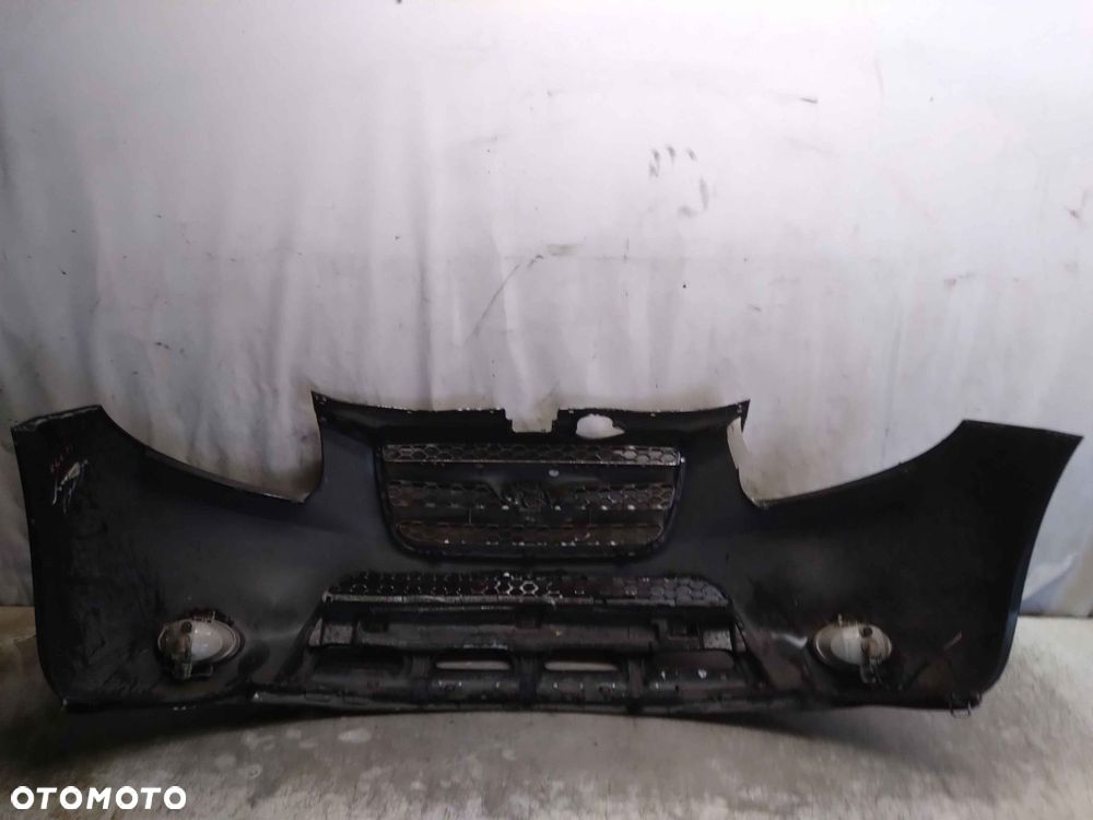 ^ ZDERZAK PRZÓD PRZEDNI HYUNDAI SANTA FE II 2 SZARY GRAFITOWY HALOGENY - 7