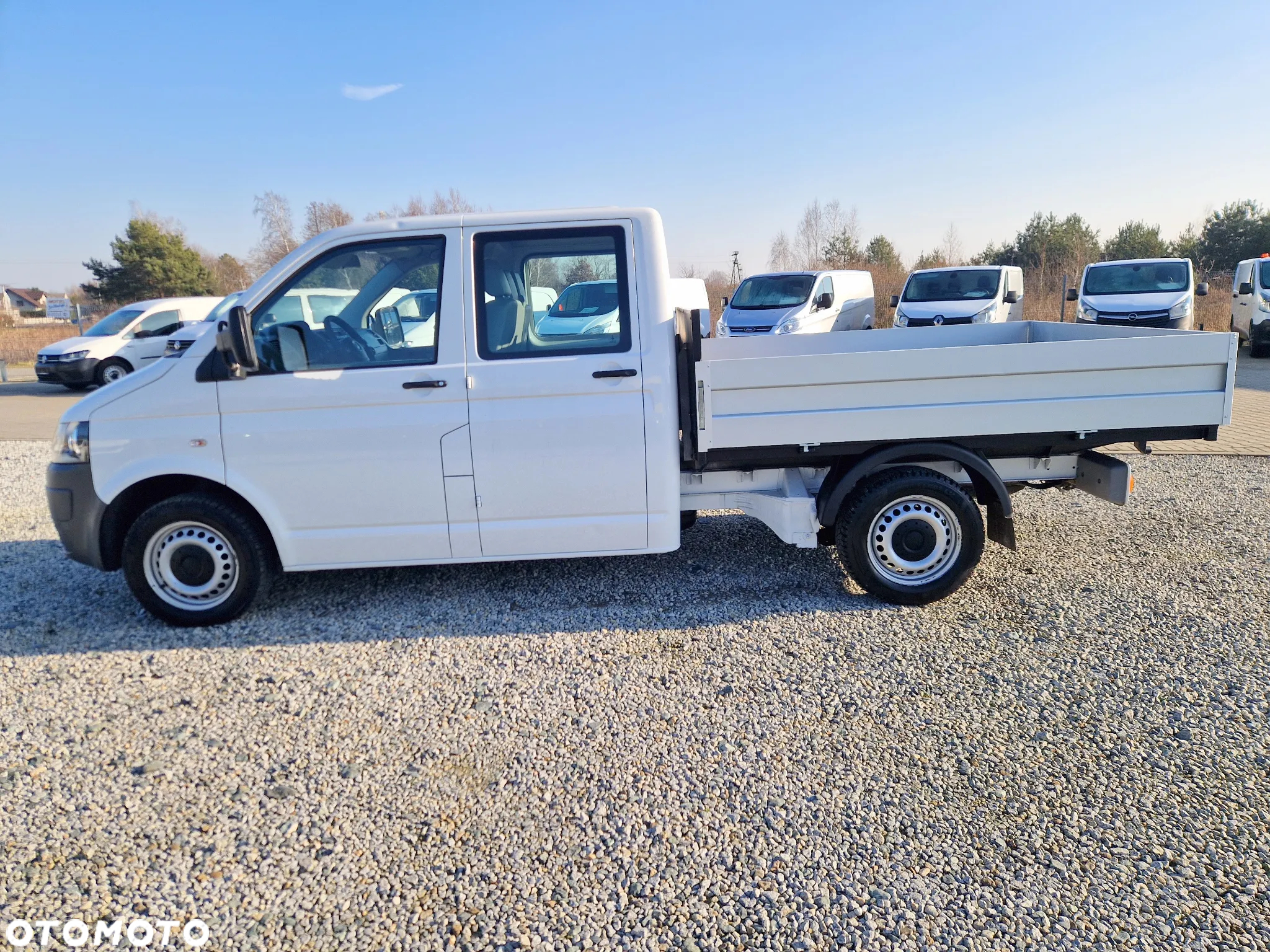 Volkswagen TRANSPORTER 2.0 TDI 102 KONNA 6 OSOBOWA BRYGADÓWKA DOKA SKRZYNIA 2.35 M GWARANCJA - 2