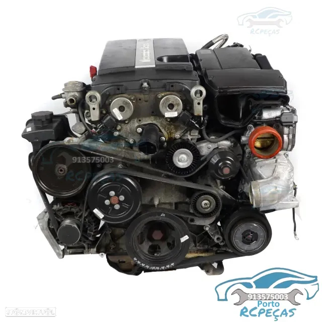 Motor Completo Mercedes Benz 1.8 Kompressor | 16v | 163cv - 271940 - Injeção | 271.940 | 271 940 | 163 cv | W203 | W209 | C200 | CLK | SLK - 2