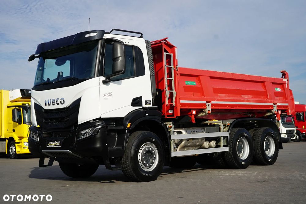 Iveco / X – WAY / 480 / E 6 / WYWROTKA / 6 X 4 / 12 000 KM / HYDROBURTA / JAK NOWY - 21