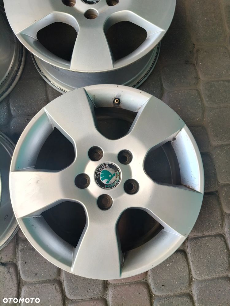 ALUFELGI ORYG. SKODA 6.5Jx15 ET50 5x112 - 3