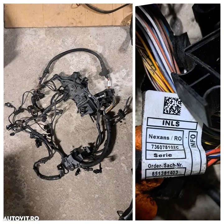 Anexe motor bmw euro 6 N47N N47S1 N47D20C Seria 1 2 3 4 5 6 7 x1 x3 x4 x5 x6 2013-2015 diesel galerie admisie set conducte racire ulei cv alternator furtun retur motorina cablaj motor - 6