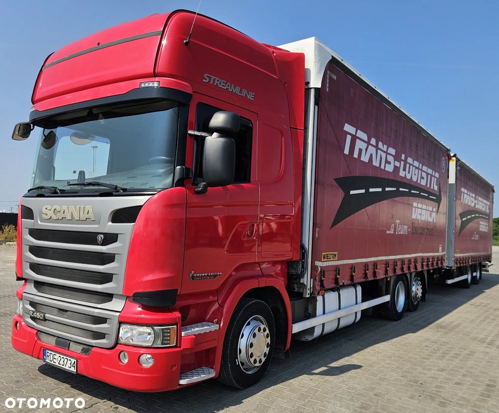 Scania R450 / ZESTAW PRZESTRZENNY 120M3 / PRZEJAZDOWY - 1
