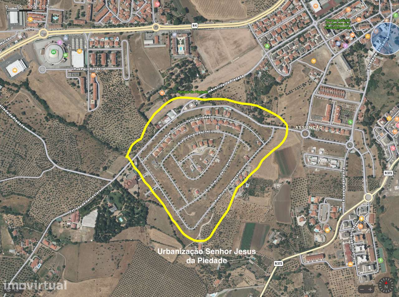 Lote 370m2 para construção de moradia isolada dois pisos e cave em zon - Grande imagem: 5/6