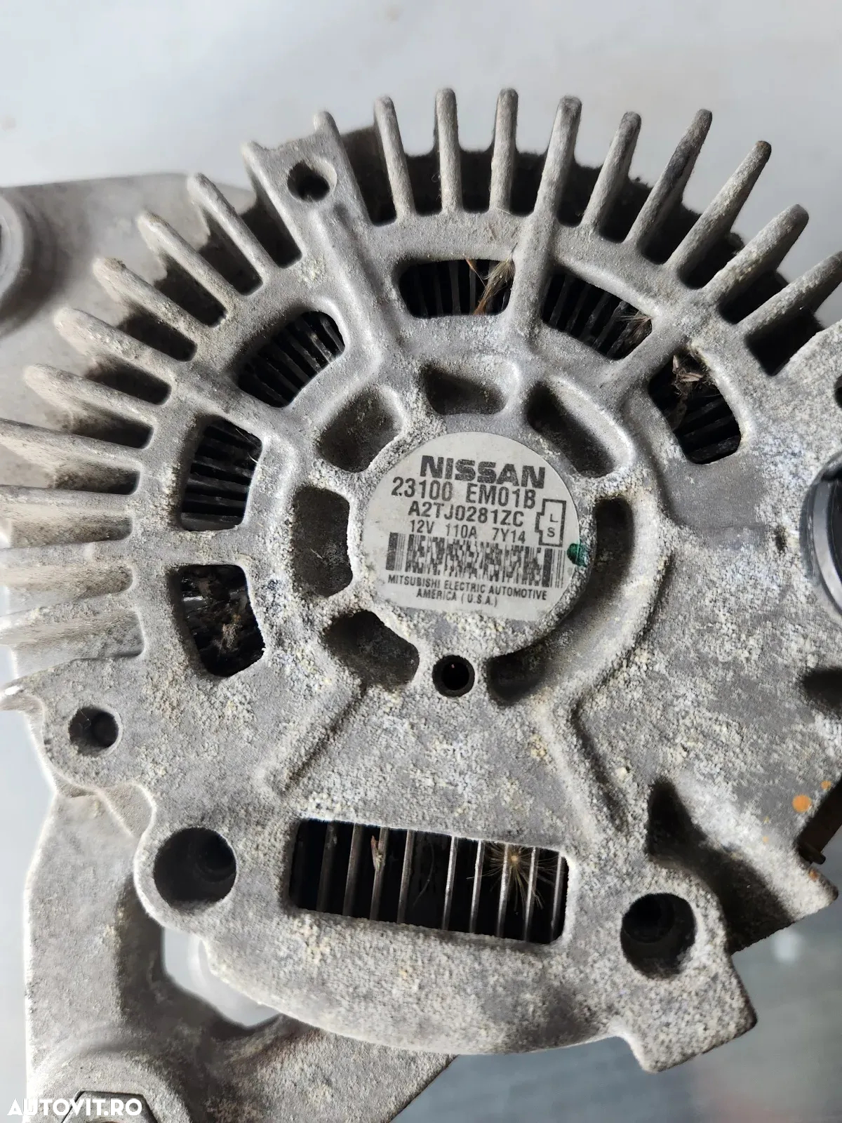 Alternator Original Nissan Tiida Qashqai Juke An 2007-2008-2009-2010-2011-2012-2013-2014 Cod  EM01B - 8