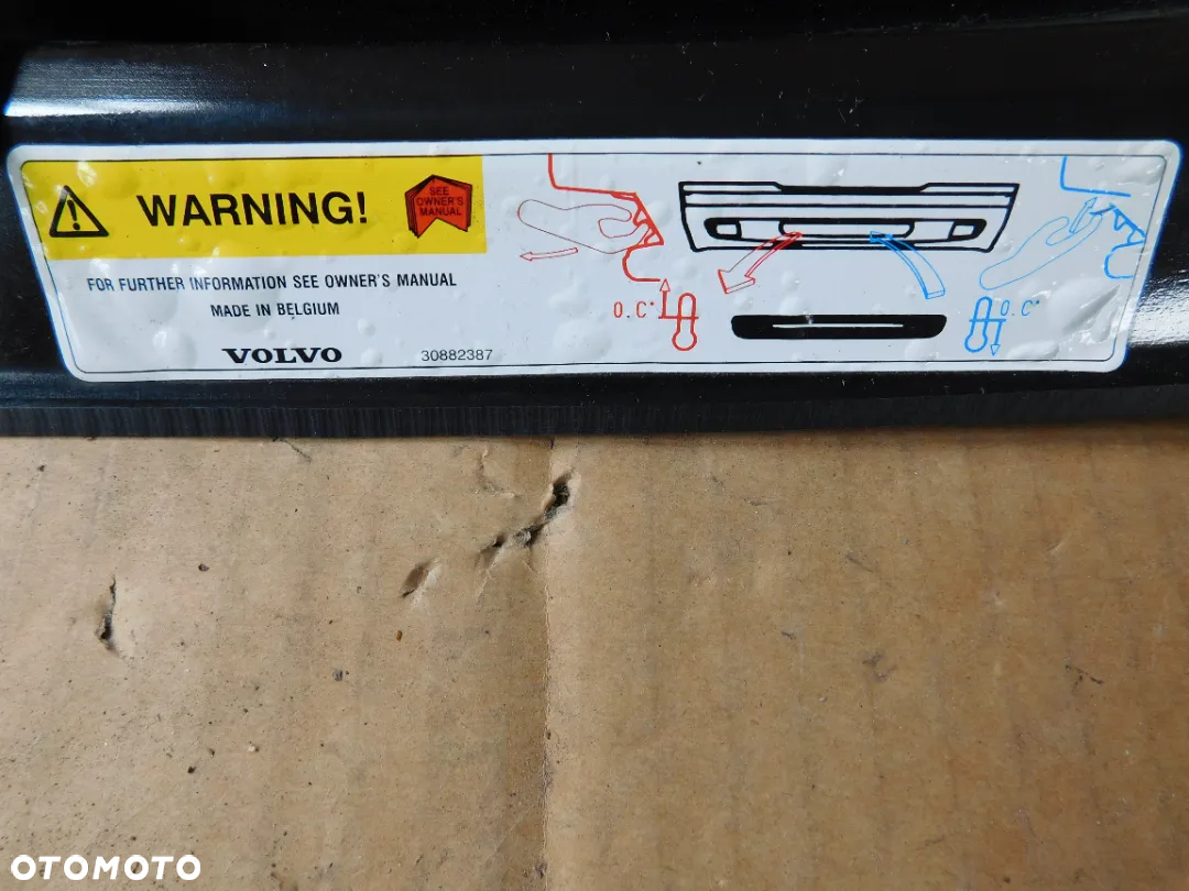 Zimowa Atrapa kratka osłona Chłodnicy VOLVO S40 / V40 97-04 - 3