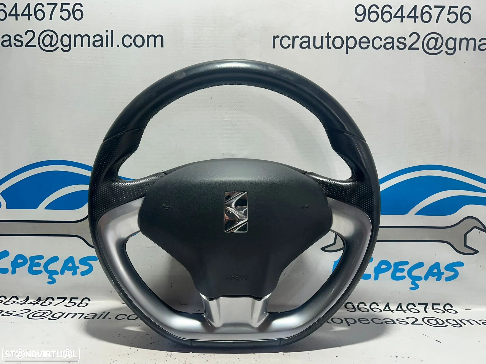 .Volante Pele Pele Perfurada Citroen DS DS3 2009 - 2016 - 1