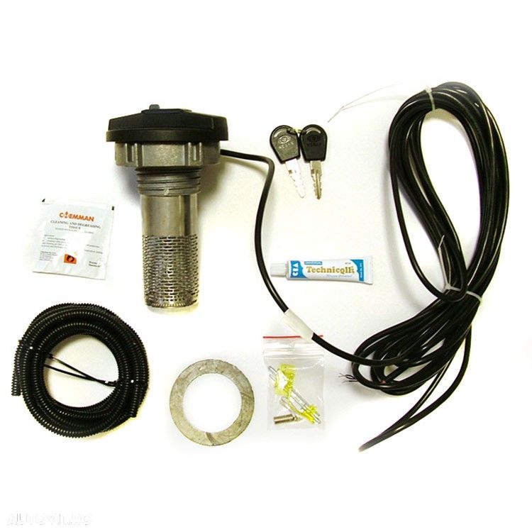 Antifurt motorina FI60, cu capac si sistem electronic de detectie capac deschis - 1