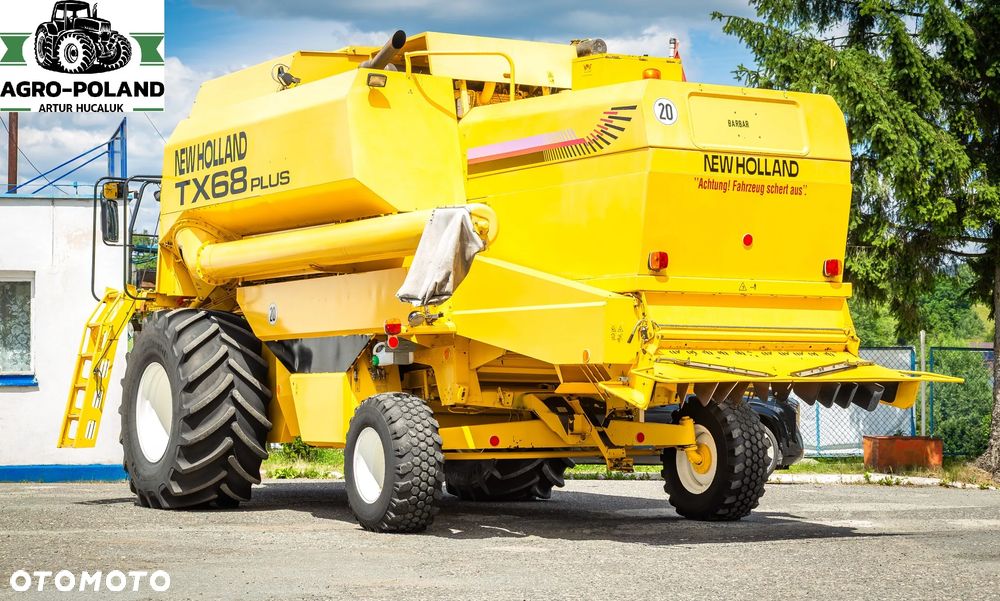 New Holland TX 68 PLUS - 2002 ROK - 6.1 M + STÓŁ BISO SOJA FLEX - 5