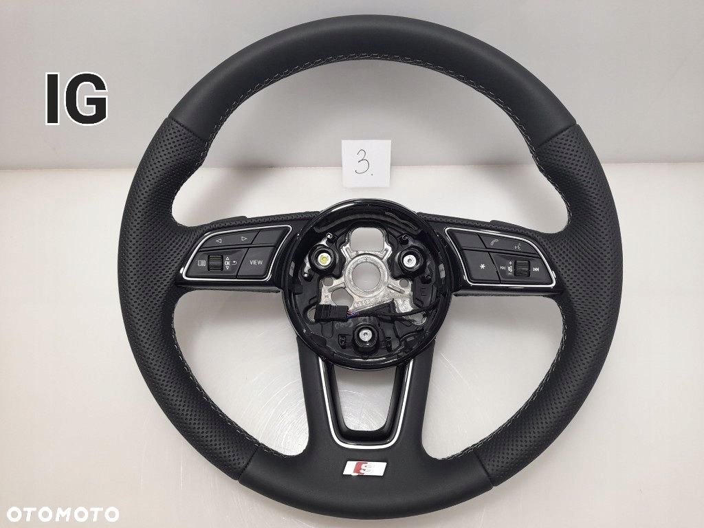 NOWA KIEROWNICA SKÓRA MULTIFUNKCJA DSG ŁOPATKI 8W0419689 AUDI A4 B9 2024r - 1