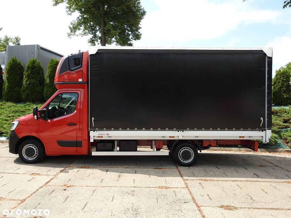 Renault MASTER PLANDEKA 10 PALET WEBASTO KLIMATYZACJA TEMPOMAT LEDY PNEUMATYKA  165KM - 8