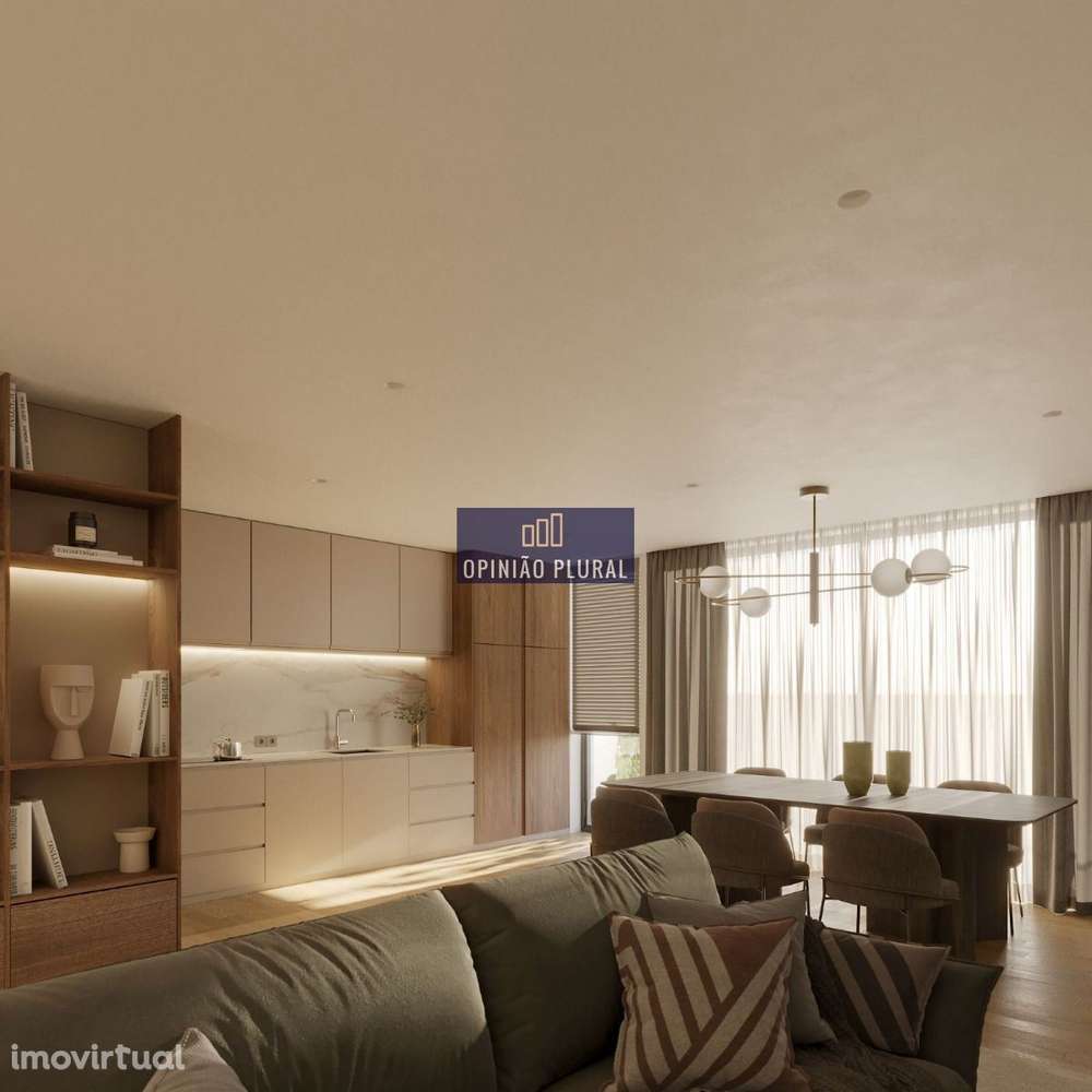 Conforto e Modernidade: Apartamento T2 Novo na Madalena - Grande imagem: 5/17