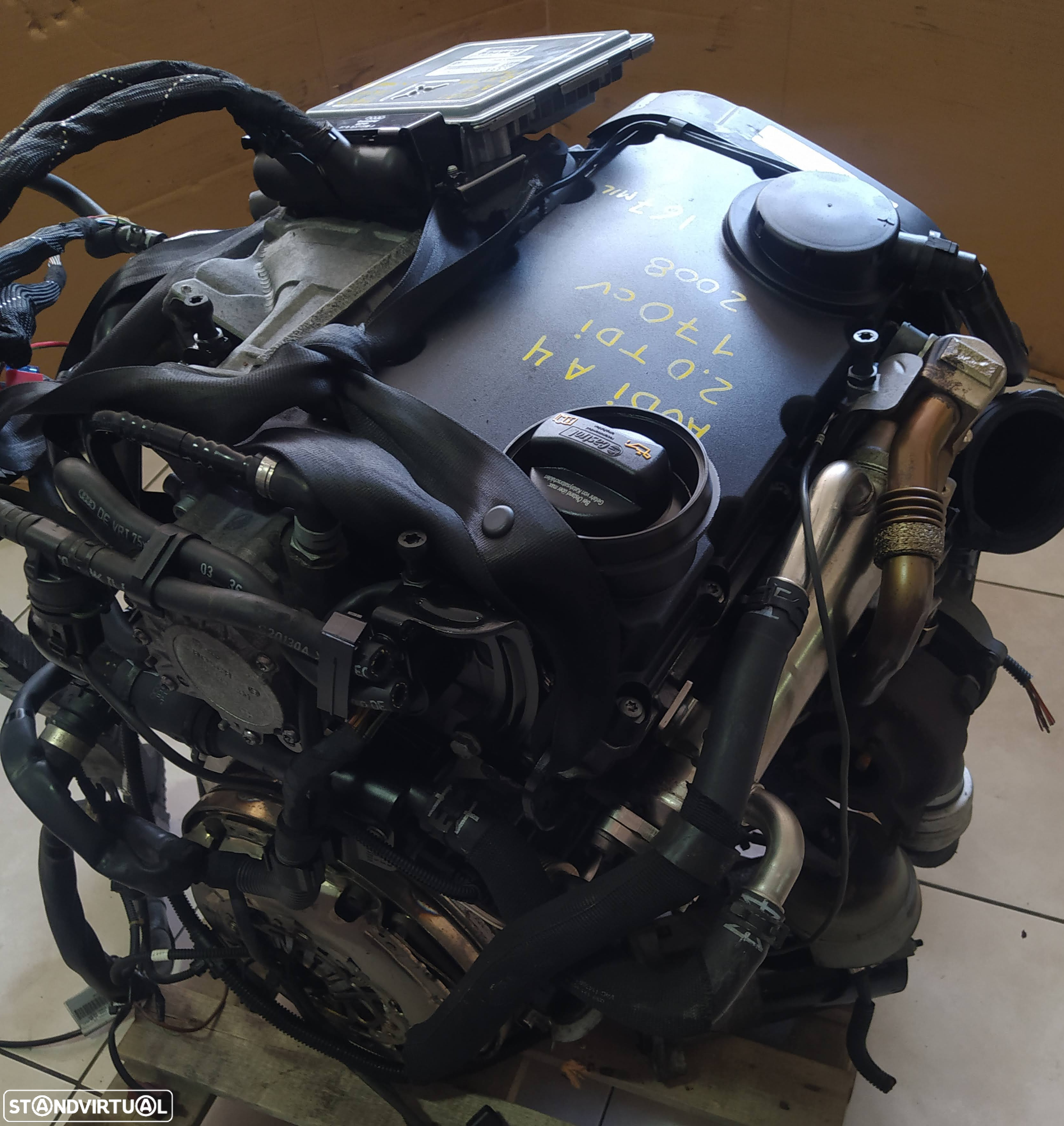 motor audi A4 2.0TDI 170cv BRD caixa 6 velcidades HCK - 7