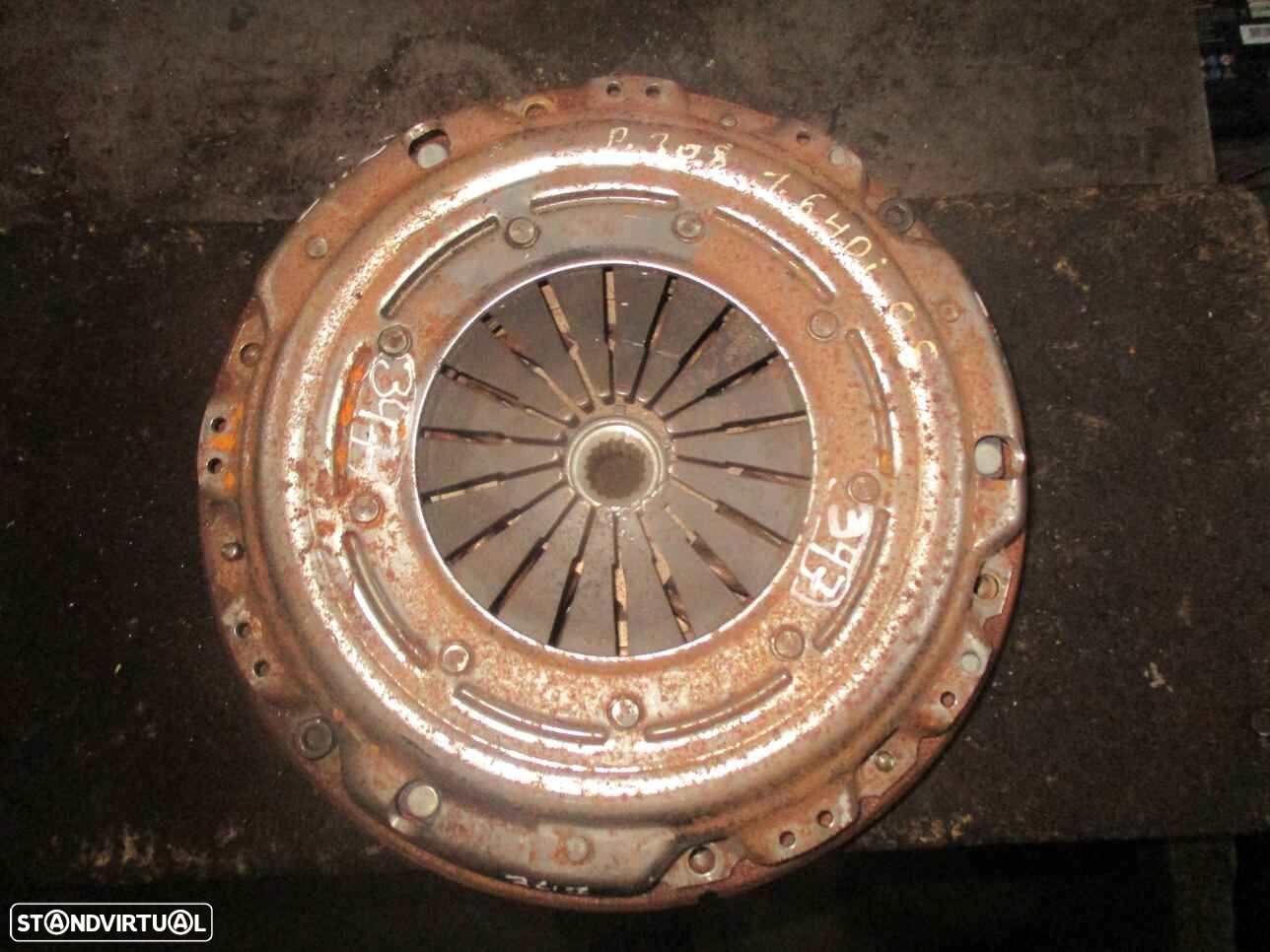 Embraiagem 701497 PEUGEOT 308 2008 1.6HDI VALEO/226MM MONOMASSA COMPLETO COM ROLAMENTO   PEUGEOT 407 FASE 1 2005 1.6HDI 110CV 4P CINZA ACASTANHADO VALEO/226MM MONOMASSA COMPLETA - 2