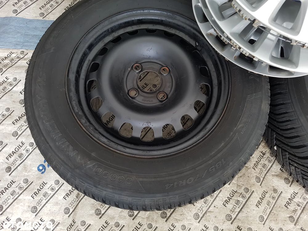 KOŁA  ZIMOWE OPEL CORSA D E  ADAM 4X100 185/70R14 5,5JX14 CZUJNIKI TPMS - 13