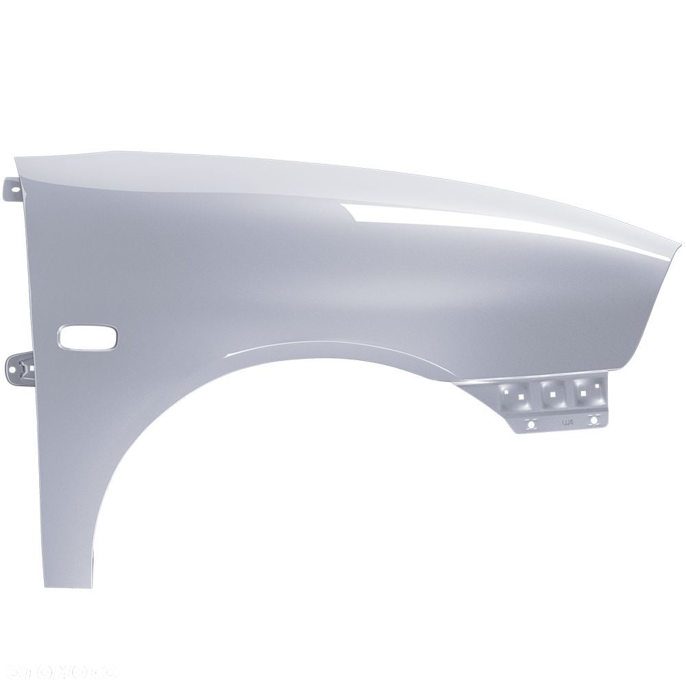 BLU Błotnik Seat Ibiza 3 III Cordoba 2 II 6L LA7W prawy przód srebrny 02-08 ocynk ReflexSilber - 2