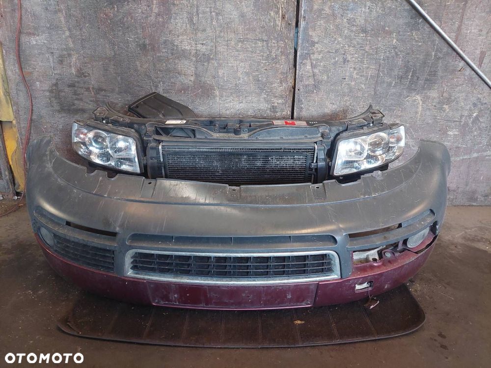 ZDERZAK PRZÓD PAS PRZEDNI WZMOCNIENIE CHŁODNICE LAMPY AUDI A4 B6 2.5 TDI EU - 1