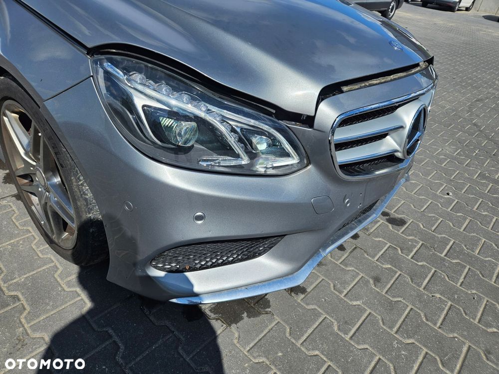mercedes e klasa e350 w212lift amg maska przód kompletny zderzak reflektory - 9