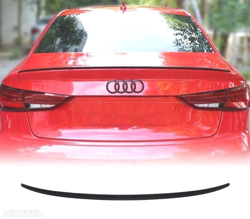 AILERON SPOILER AUDI A3 8V SEDAN 12-20 LOOK S LINE ABS - 1
