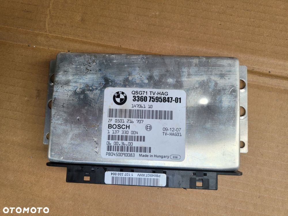 bmw e71 moduł sterownik dpc mostu napędu 7595847 - 1