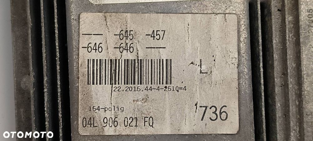 KOMPUTER SILNIKA ECU AUDI A6 C7 LIFT 04L906021FQ - 6