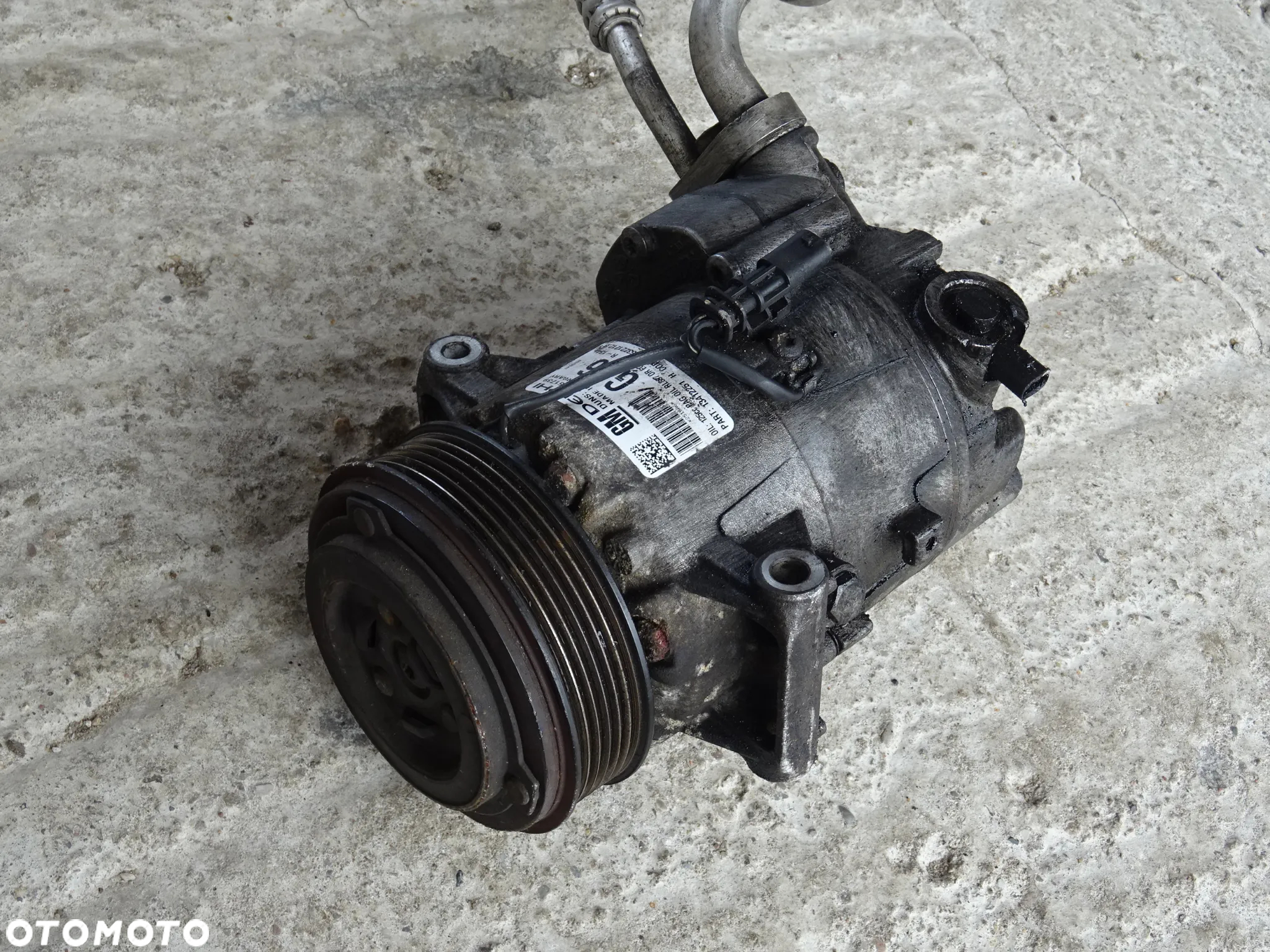 KOMPRESOR SPRĘŻARKA POMPA KLIMATYZACJI DELPHI 1,6 1,8 OPEL ZAFIRA C ASTRA J - 3
