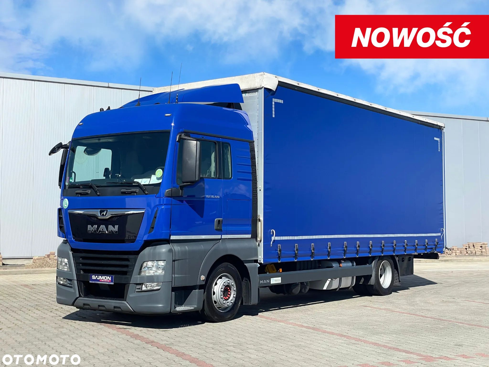 MAN TGX 18.420 / PRZEJAZDOWY / PRZESTRZENNY 60M3 / 7,75 M - 1
