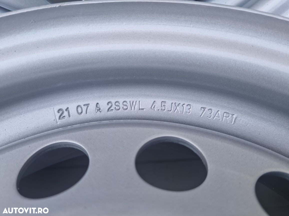 Jante otel 4.5Jx13 ( 165 R13C ), ET30, Steel Strip WI - 3