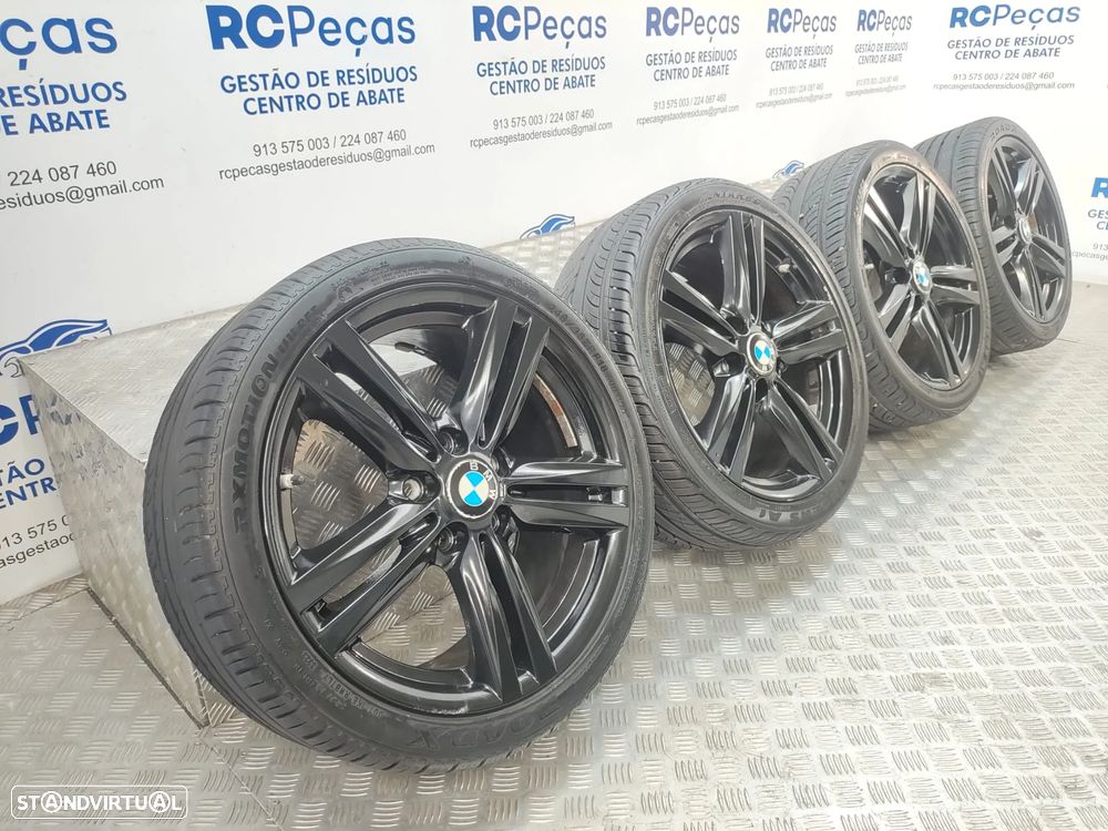 Conjunto Jantes 18 BMW Serie 1 F20 LCI 7,5J 8J ET45 ET52 5x120 - 7