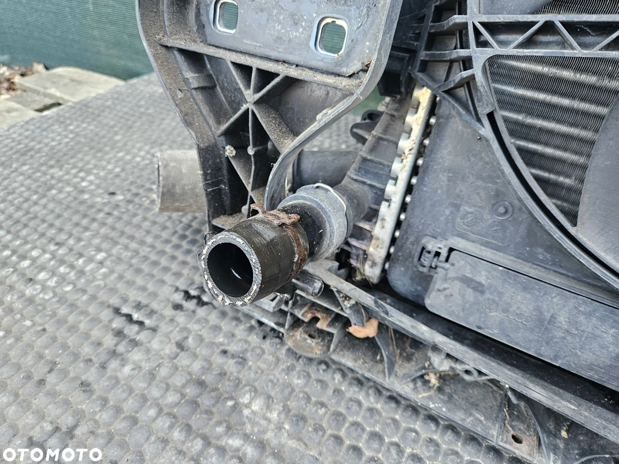 Pas Przedni Wzmocnienie Czołowe Belka Zderzaka Chłodnice Intercooler Wentylator 1.8 2.0 TFSI 2.0 TDI AUDI A4 B8 - 33