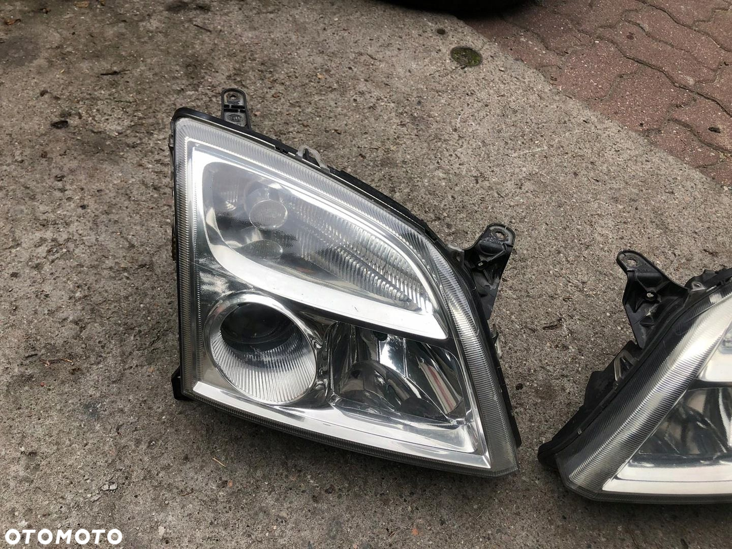 OPEL Vectra C SIGNUM LAMPY PRZÓD PRAWA LEWA XENON - 4