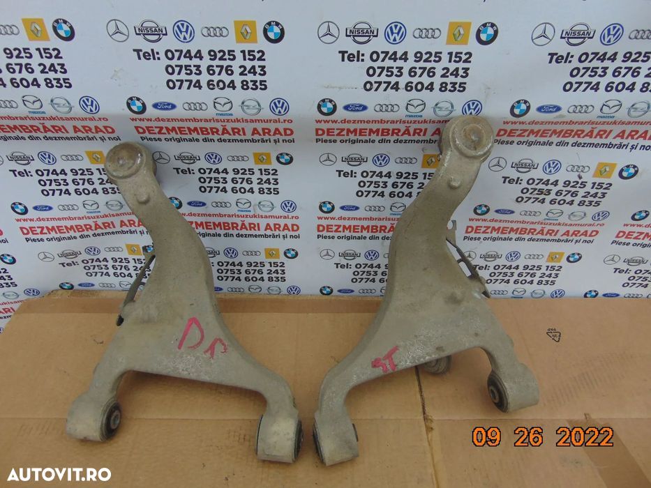 Brat renault Latitude bascule stanga dreapta brate aluminiu dezmembrez - 2