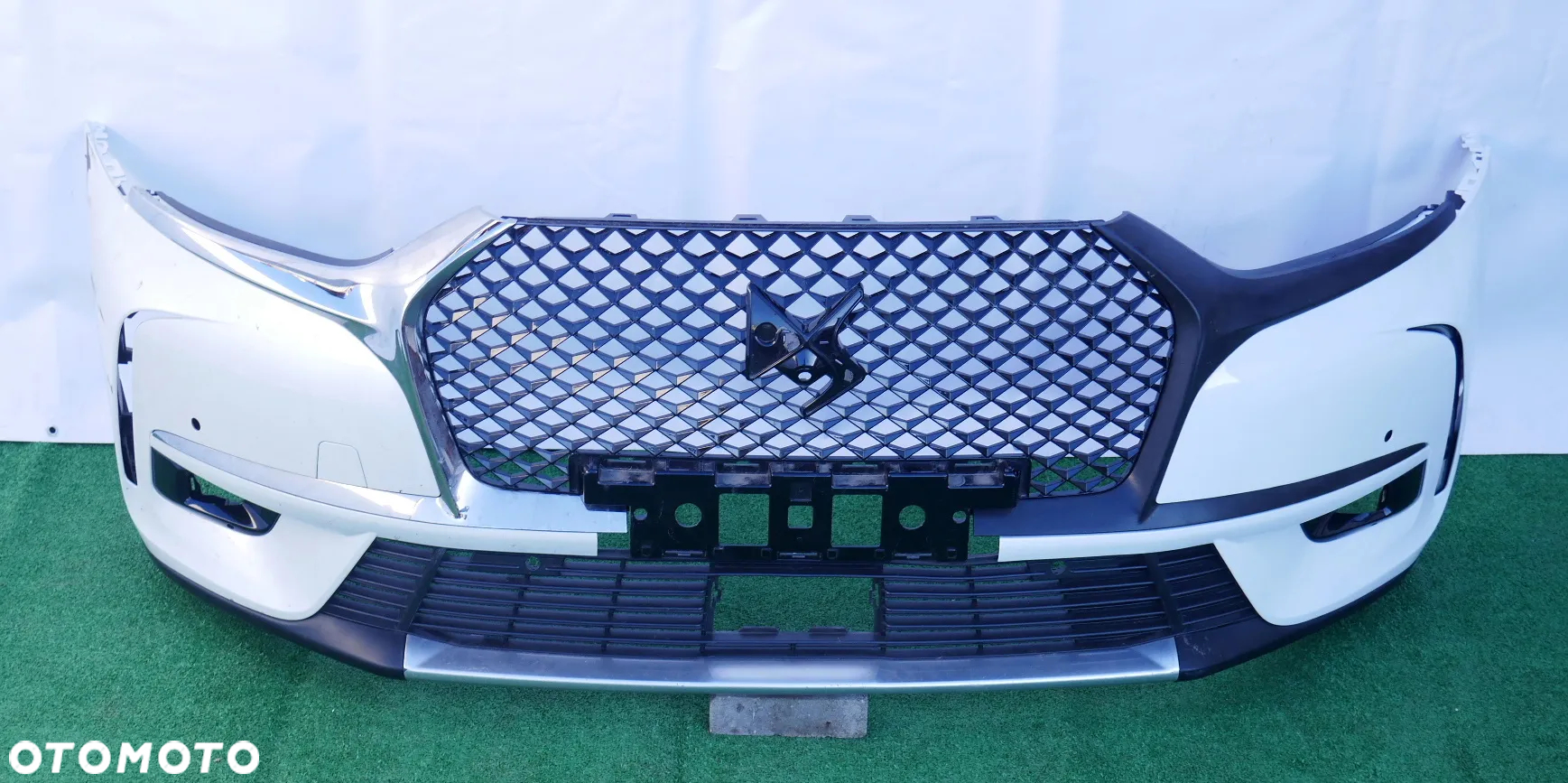 DS7 DS 7 DS-7 ZDERZAK PRZÓD GRILL ATRAPA LED DRL LEWY 9815740780 LAMPA LEWA PRZOD LED VISION EUROPA 9816527080 KIEROWNICA POWIETRZA ŚLIZGI - 4