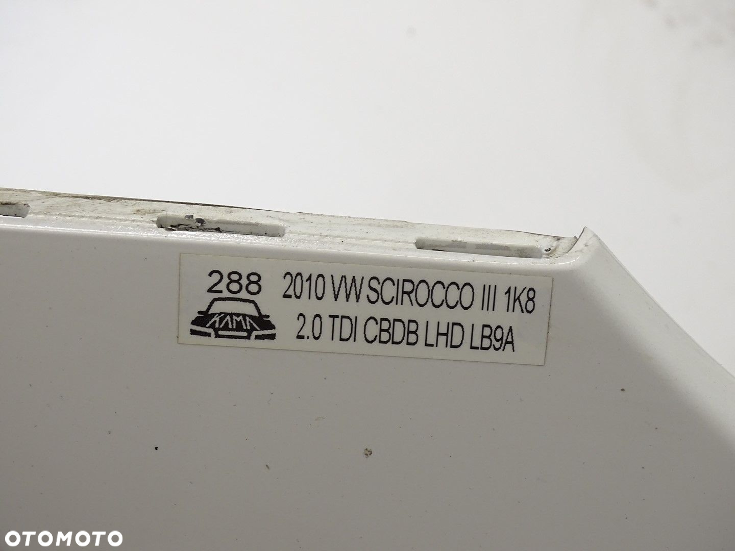 ZDERZAK PRZÓD PRZEDNI VW SCIROCCO III 1K8 LB9A - 16