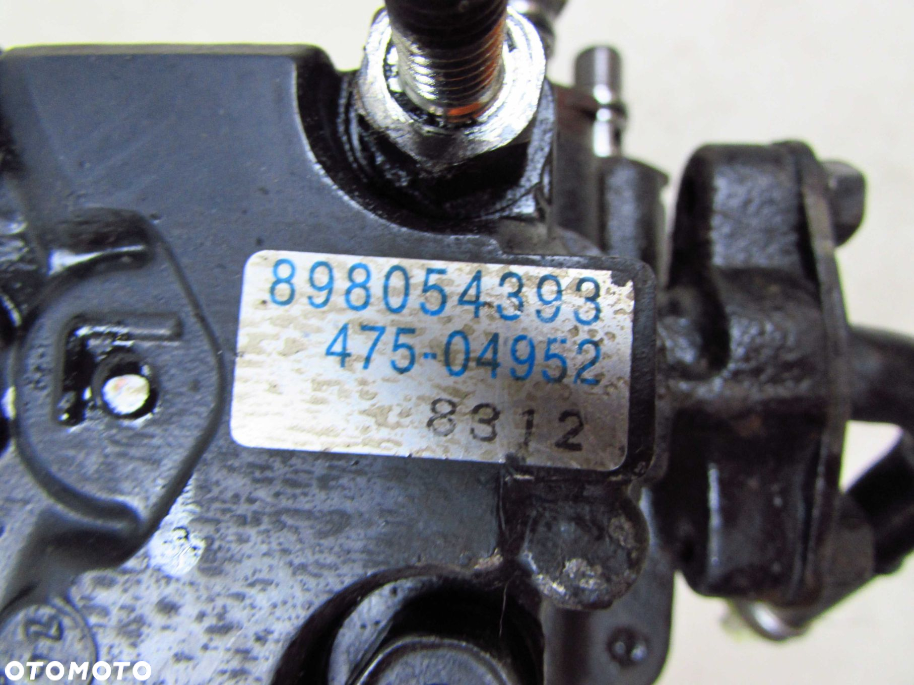 ISUZU NPR NQR NKR N75 5.2 D 4HK1 JCB 07- POMPA WSPOMAGANIA 898054393 475-04952 - 9