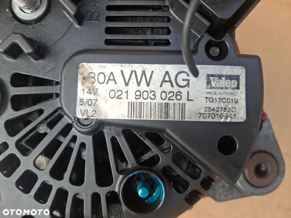 ALTERNATOR VW SEAT SKODA 2.0TDI  180A - 4