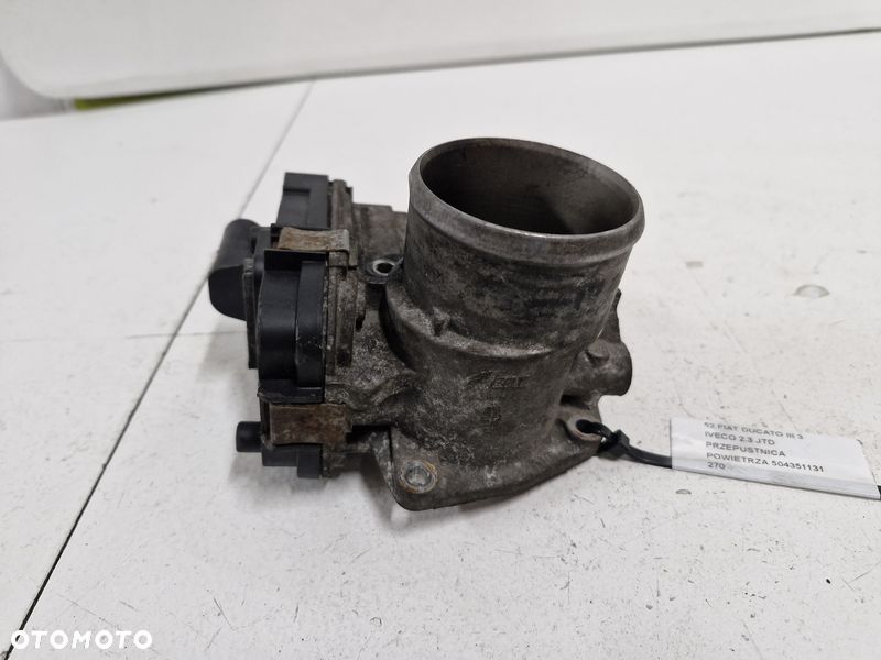 FIAT DUCATO III 3 IVECO 2.3 JTD PRZEPUSTNICA POWIETRZA 504351131 - 5