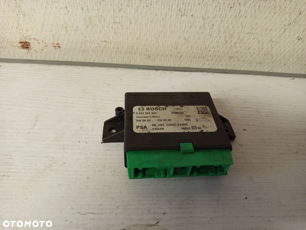 STEROWNIK PARKOWANIA PDC CITROEN C4 II 0263004303, 9665282880 - 1