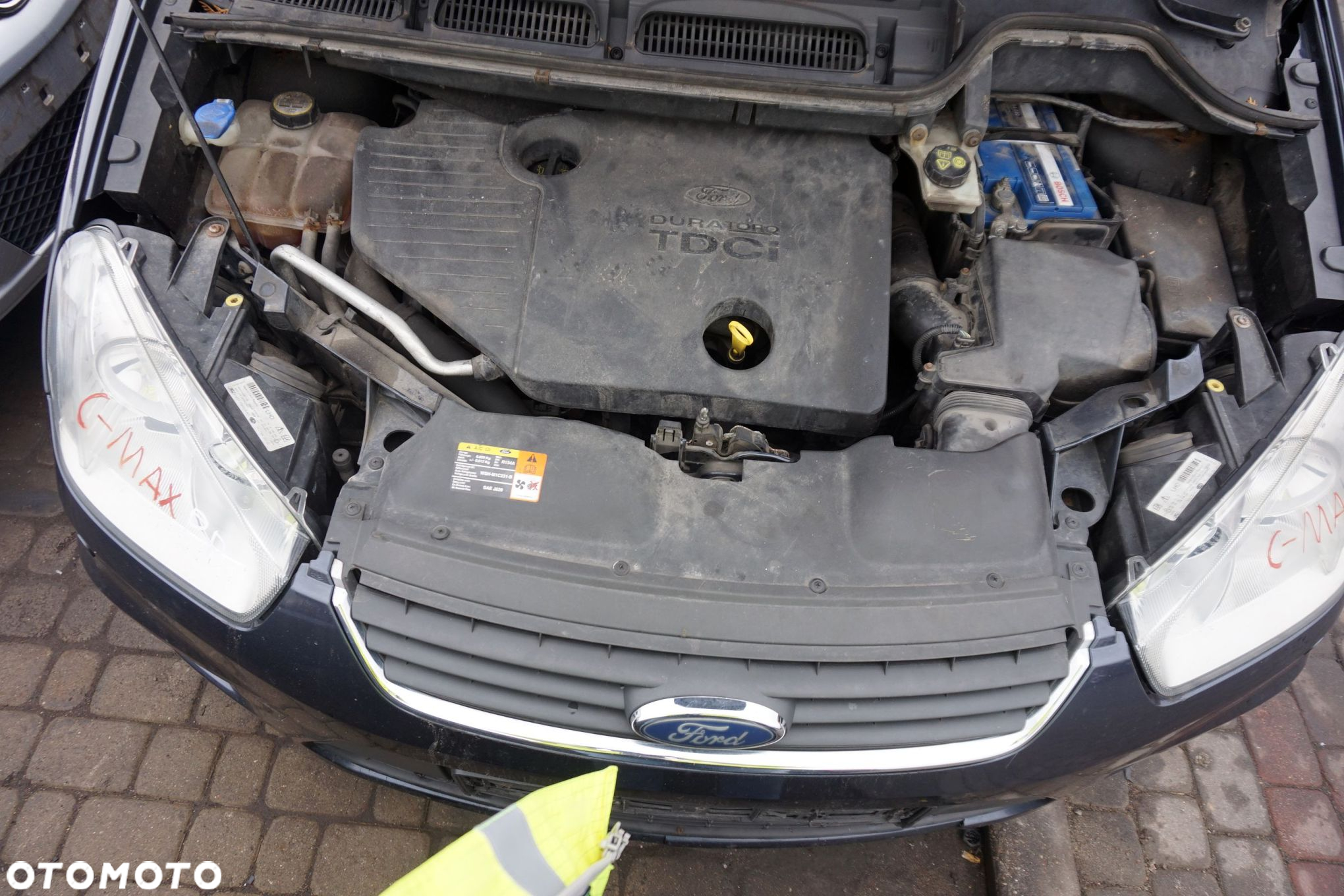FORD C-MAX I MK1 LIFT 2007 H4 1.8 TDCI KKDA 115KM MTX75 3.41 SZARY na części - 16