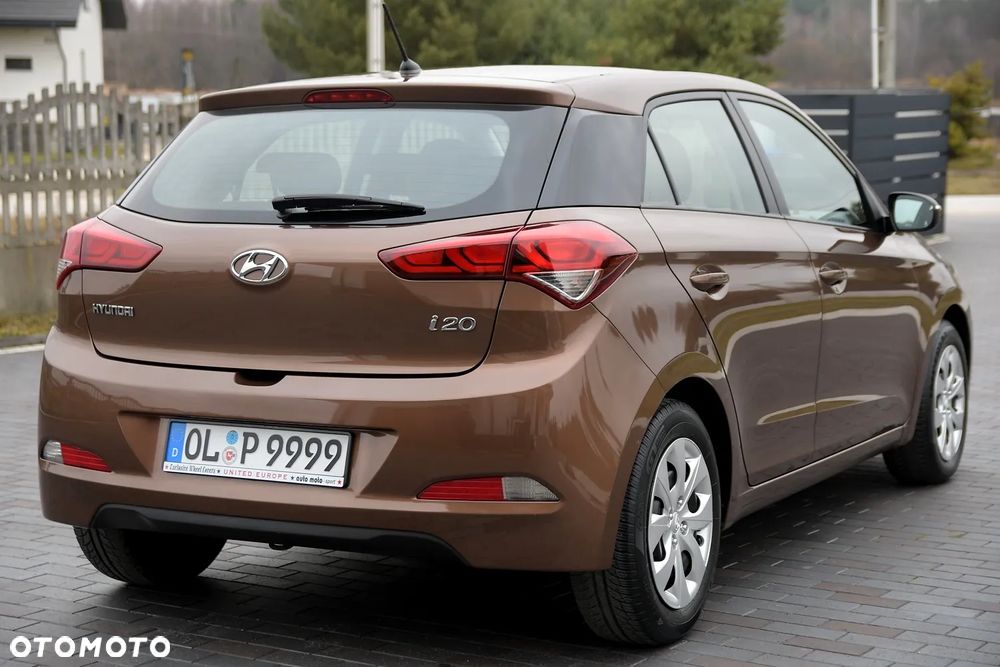 Hyundai i20 blue 1.2 YES Silver - 7