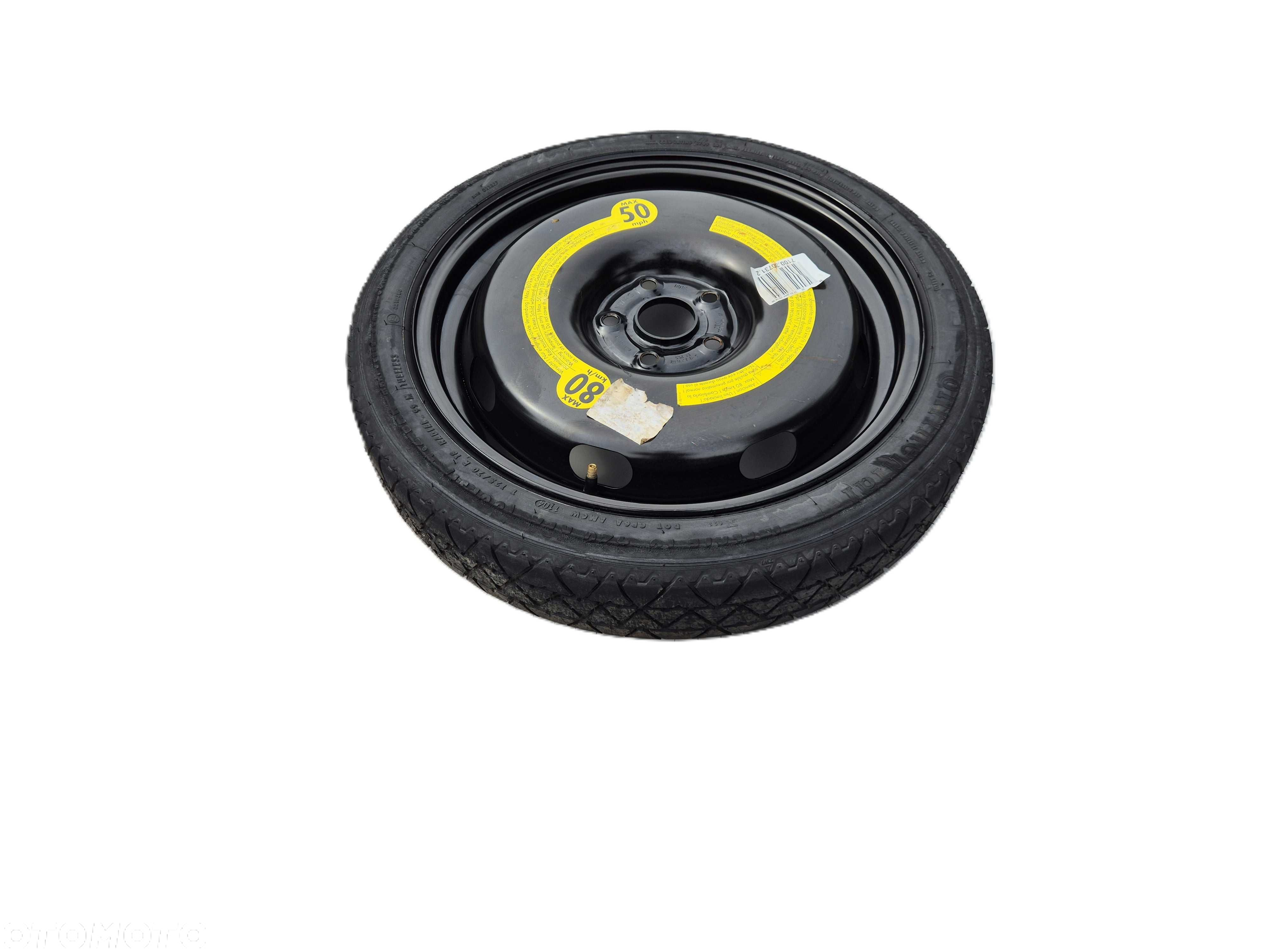 Koło Dojazdowe R18 Cali ET 25,5 5x112 Audi VW Seat Skoda Oryg A3 8P - 2